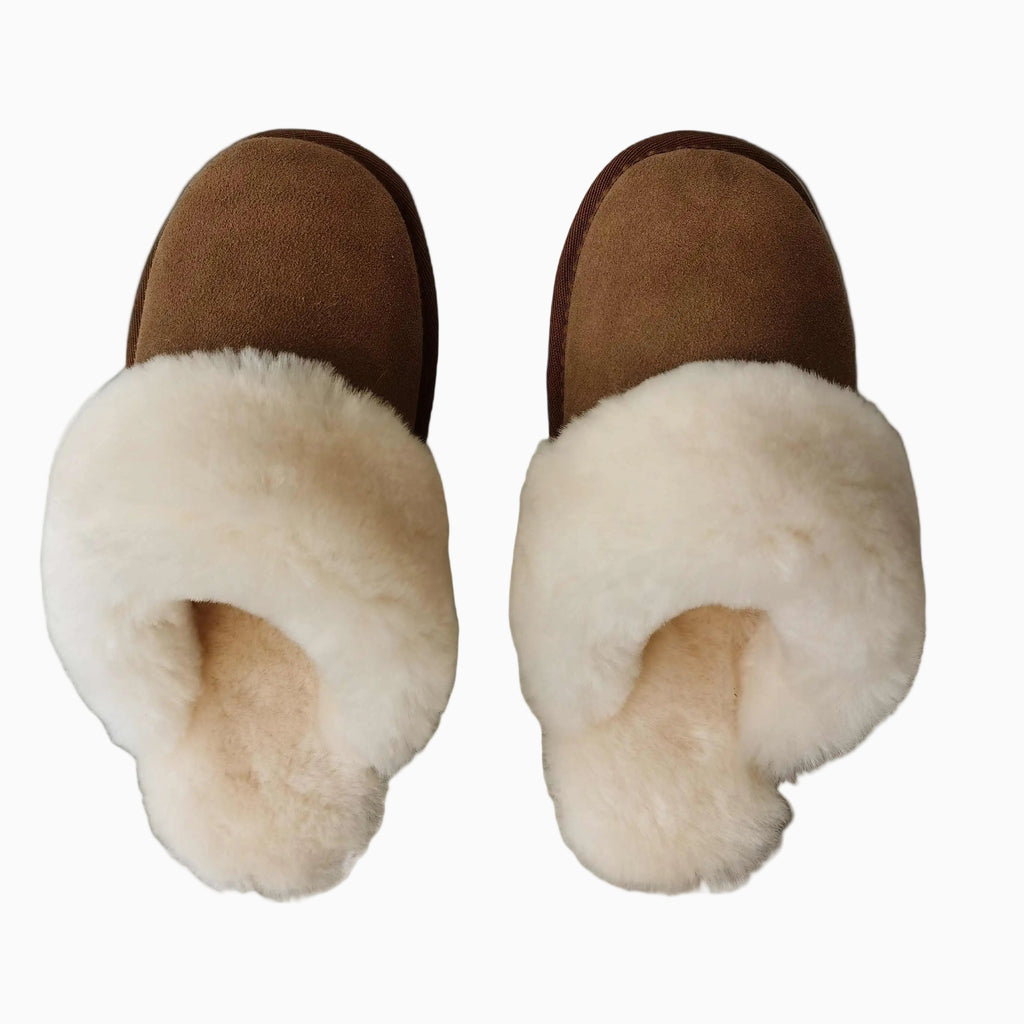 Australian Genuine Sheepskin Slippers - Luxurious Comfort