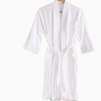Luxury Cotton Bathrobe - Premium Velour Spa Robe